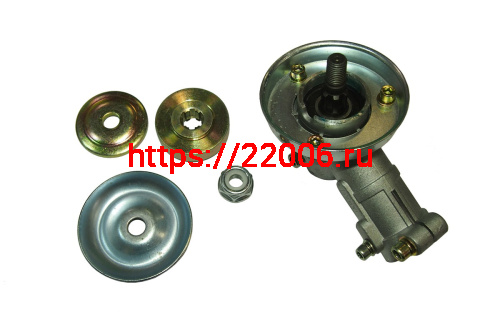 Редуктор нижний в сборе мотокосы BC/GBC-026/033/043 (26мм) 7шлицев эл. триммера SF7A206-01 Редуктор нижний в сборе мотокосы BC/GBC-026/033/043 (26мм) 7шлицев эл. триммера SF7A206-01