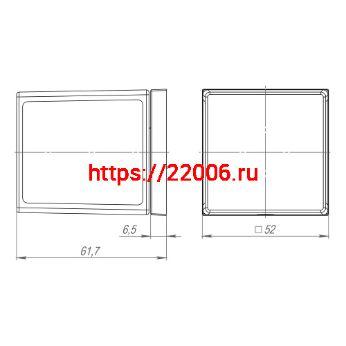 Ручка Armadillo (Армадилло) раздельная K.ART52.SYMMETRY BL-26 черный фото 5