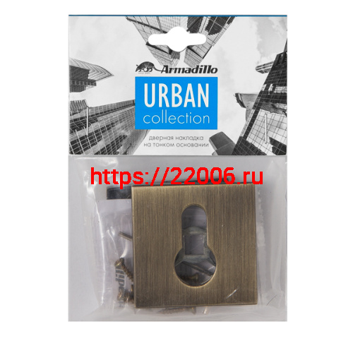 Накладка Armadillo (Армадилло) под цилиндр ET.K.USS52 (ET USS) AB-7 бронза фото 3