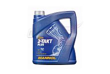 Масло 2T MANNOL PLUS API TC; JASO FD (4л) (п/синт) (для 2-х тактных двиг. возд. охлажд.) 1426