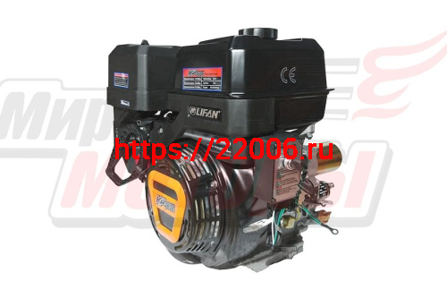 Двигатель LIFAN 22 л.с. KP460E, ЕСС (эл.карб.) с катушкой освещения 12В 18А 216Вт