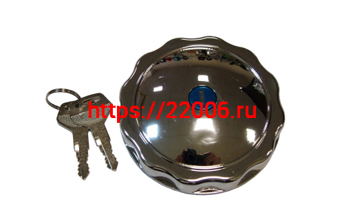 Крышка бензобака Урал Хром с замком 1019135500003 Крышка бензобака Урал Хром с замком 1019135500003