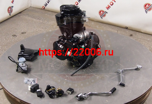 Двигатель 4т. 250 см3 167 FMM ZONGSHEN (CG250) нижний распредвал (маркировка 169)