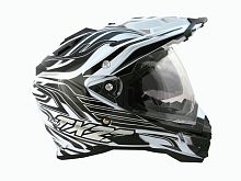 Мотошлем THH TX-27№1 white/black (S)