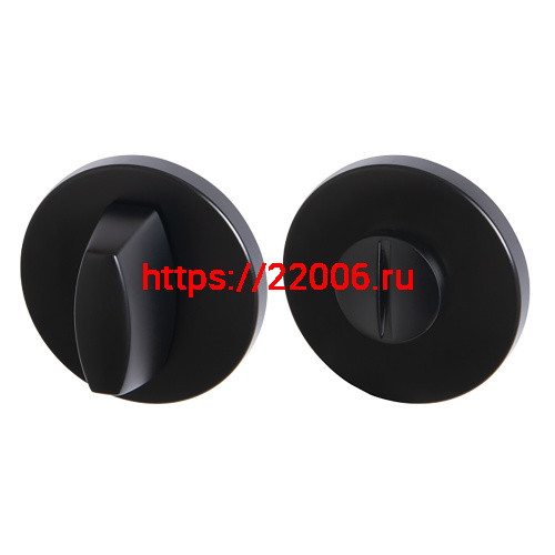 Ручка Armadillo (Армадилло) поворотная BK6.R.URS52 (WC-BOLT BK6 URS) BL-26 черный фото 4