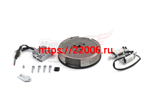 Комплект электрооб. 173FD,177FD-2  3A 36Вт (для ЭЛЕКТРО стартера, с венцом, маховик,выпрямитель,катушка,зажим,болты 12 мм,болты 35 мм,шайбы),(ОРИГИНАЛ