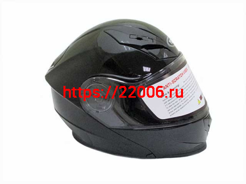 Мотошлем YM-927 черный (XL)