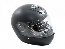 Мотошлем YM-802 черный матовый (L)
