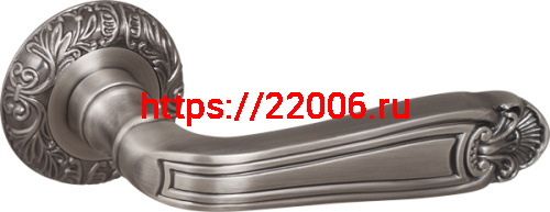 Ручка Fuaro (Фуаро) раздельная R.SM58.LOUVRE (LOUVRE SM) AS-3 античное серебро