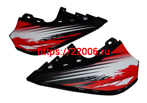 Облицовка бензобака правая/левая SPORTY 250 (617637/617636) Облицовка бензобака правая/левая SPORTY 250 (617637/617636)