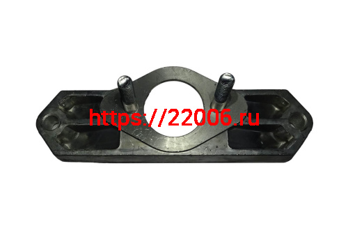 Патрубок карбюратора Буран (110502130) (со шпильками) (половинка Лодочки) фото 2 Патрубок карбюратора Буран (110502130) (со шпильками) (половинка Лодочки) фото 2