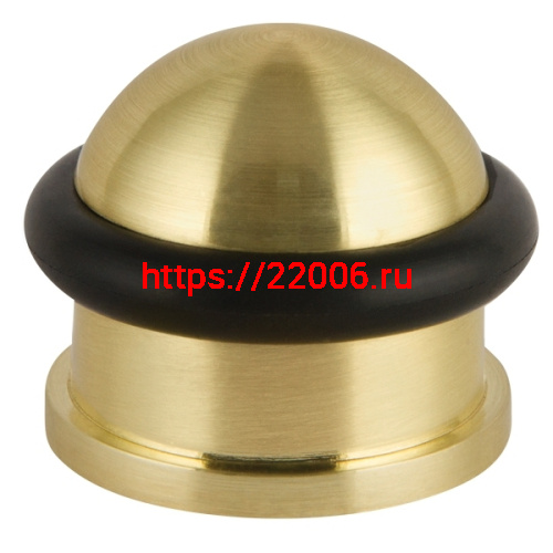 Упор Punto (Пунто) дверной напольный DFIX/F26 (DS PF-26) SG-4 мат.золото