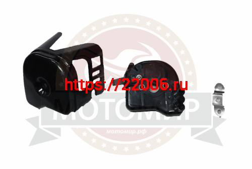 Фильтр воздушный мотокосы BC-026-033 с корпусом фото 2