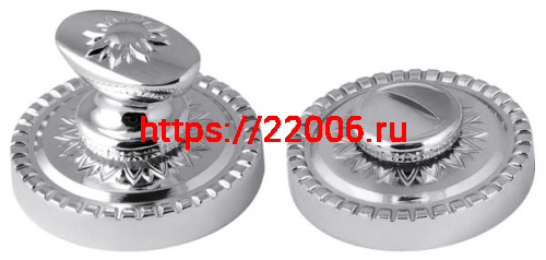 Ручка Armadillo (Армадилло) поворотная WC-BOLT BK6/CL-CP-8 Хром