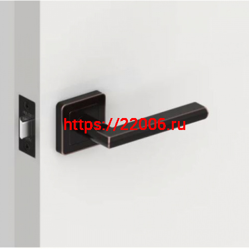 Ручка Punto (Пунто) раздельная PLUTON QR/HD ABL-28 темная медь фото 2