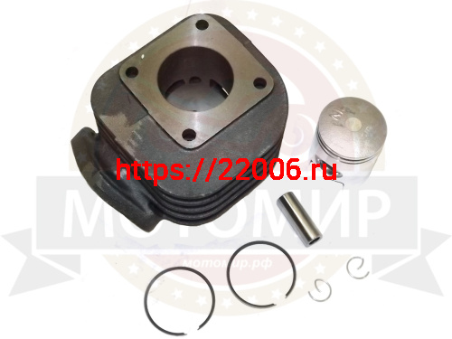 Поршневая группа HONDA ZX 50  AF-34/35/ Lead AF-48 палец 12 мм (40 мм) в сборе