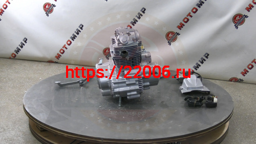 Двигатель 4т. 200 см3 165FML (CBB200) (с балансирным валом)1-N-2-3-4 (ZONGSHEN) фото 2