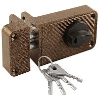 Замок Zenit (Зенит) накладной ЗН2-6 (медь)