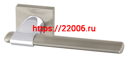 Ручка Armadillo (Армадилло) раздельная AJAX USQ1 SN/CP-3 Мат никель/хром