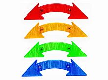 Комплект катафотов на спицы 2 шт 3264099 "Стрелки" 4 цвета