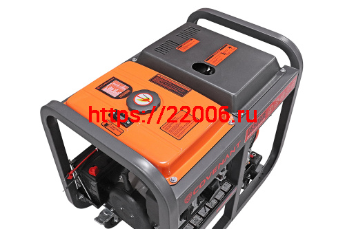 Генератор диз. "COVENANT" DG5000E (5,0/5,5кВт, LT186FA, 418cc, бак 12,5л,115кг,электростартер,МЕДЬ) фото 3