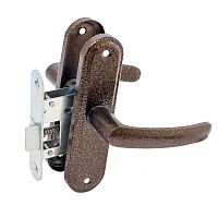 Защелка Absolyute (Абсолют) врезная ЗЩ1-45А (медь антик)