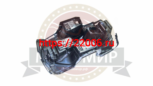 Пластик верхний для машинок "квадроцикл Полярис" черный фото 2
