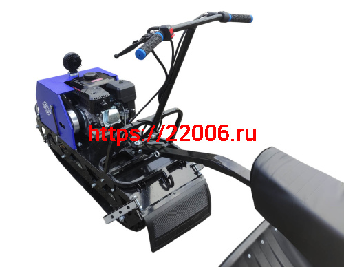 Мотобуксировщик компактный с седельным модулем ЛИДЕР-ДЕЛЬТА-2S-CVTL (+фара), 8+ лс. ВАРИАТОР TAV2-40 фото 4