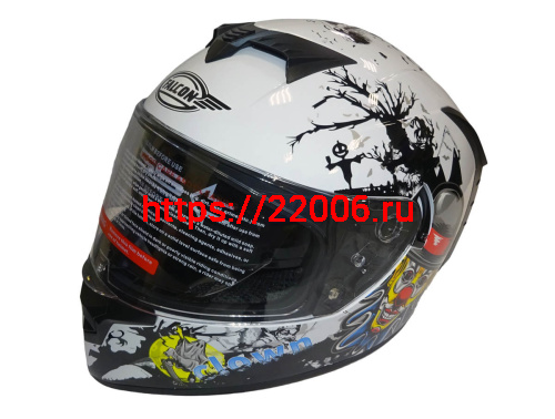 Шлем интеграл FALCON F702, размер M, с очками, (уп. 6 шт.) Шлем интеграл FALCON F702, размер M, с очками, (уп. 6 шт.)