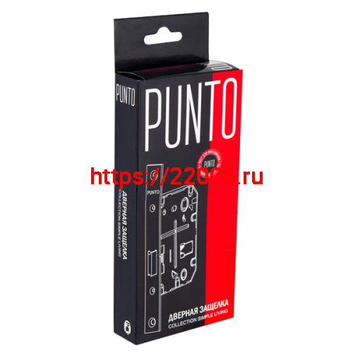 Защелка Punto (Пунто) врезная METL72-50 ( L72-50) GR графит фото 2