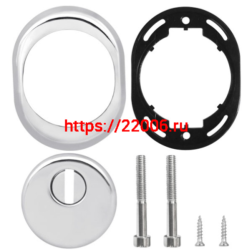 Броненакладка Fuaro (Фуаро) DEF.SF/OV.4825 (DEF 4825) SN-3 матовый никель фото 3