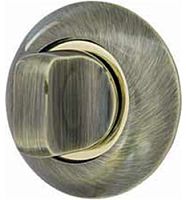 Ручка Armadillo (Армадилло) поворотная BK6.R.LD54 (BK6) AB/GP-7 бронза/золото