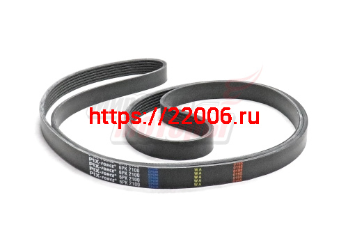 Ремень поликлиновый PIX УАЗ 3151, 3160, 3162, 3163 (6PK-2100)