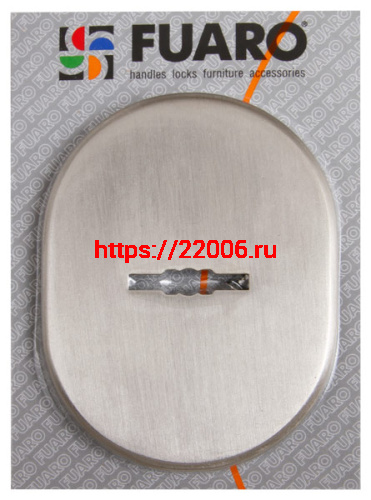 Накладка Fuaro (Фуаро) на сувальдный замок ESC.S-lift.SF/OV.476 (ESC 476) с шторкой AB зелёная бронза фото 2