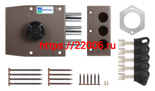 Замок Mottura (Моттура) накладной 30.401 S (левый) фото 2