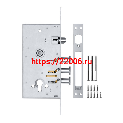 Корпус Kale kilit (Кале килит) врезного цилиндрового замка с защёлкой 282 RD w/b фото 3