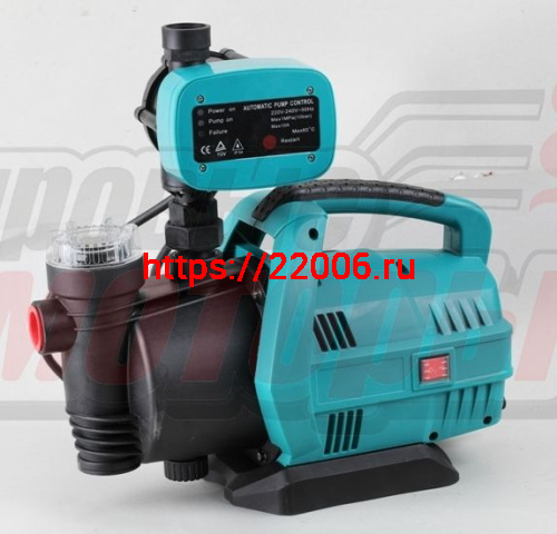 Насосная станция Кама-Автомат НСС-800/38А (800Вт, напор 38м, 3200л/ч, встроенный фильтр)