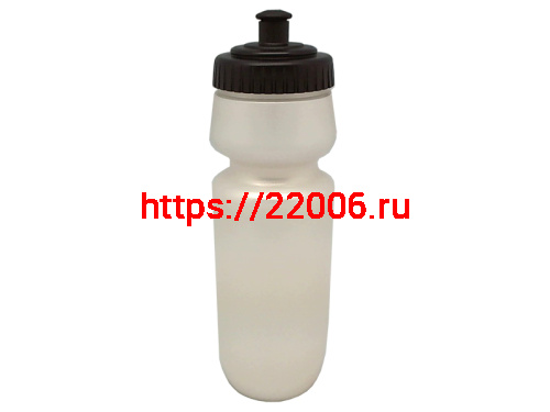 Фляга вело 750мл, с широким горлышком, белая (V-600L-E-PW)