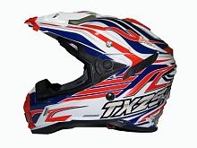 Мотошлем THH TX-25 №1 white/red blue (M)