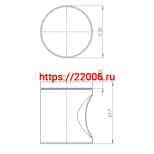 Ручка Armadillo (Армадилло) раздельная R.ART52.BALANCE MWSC-33 итальянский тисненый фото 4