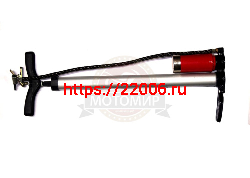 Насос ручной BEE PUMP 2015 38*500мм с манометром, эргономичный Насос ручной BEE PUMP 2015 38*500мм с манометром, эргономичный