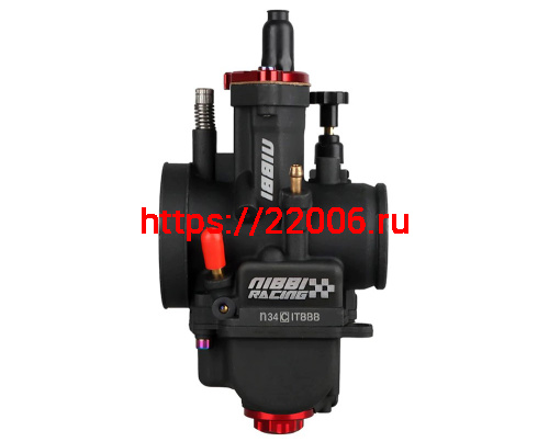 Карбюратор NIBBI Racing PWK34 (YJ), реком.двиг. 250-350 см3 (вход/выход 34 и 55 мм) фото 4 Карбюратор NIBBI Racing PWK34 (YJ), реком.двиг. 250-350 см3 (вход/выход 34 и 55 мм) фото 4