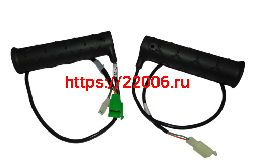 Ручки руля с подогревом (пара) DINGO T150 (Пр) Ручки руля с подогревом (пара) DINGO T150 (Пр)