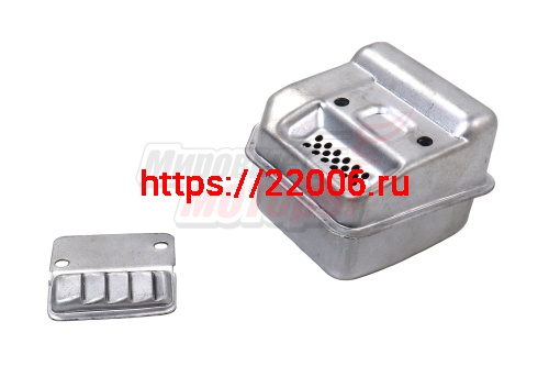 Глушитель на Штиль 180 (1130 140 0600) с крышкой (3-3) Глушитель на Штиль 180 (1130 140 0600) с крышкой (3-3)