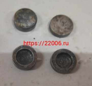 Наконечник клапана ДНЕПР (тарелочка) (1к-т=4шт) МТ801527 Наконечник клапана ДНЕПР (тарелочка) (1к-т=4шт) МТ801527