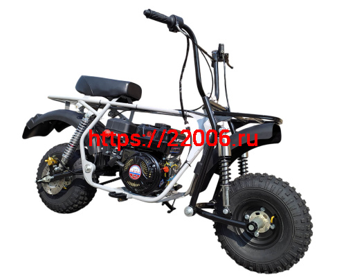 Мотоцикл СКАУТ СПАРК 3 - 7 (передняя и задняя подвеска, 7 л.с. РЕДУКТОР с автоматическим сцеплением)