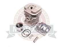 Поршневая в сборе б/п Партнер 351 D38 mm (ХРОМ) с поршнем 300387-49 крыш.