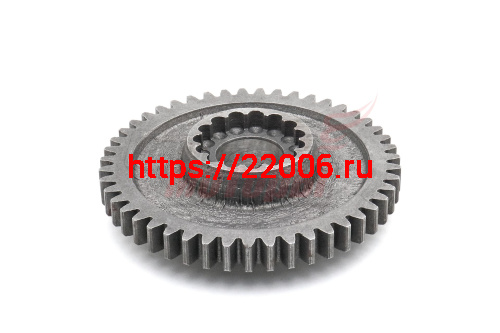 Шестерня главная рулевого вала КПП МБ-8Д, МБ-10Д (47 зубов, под гладкий вал)