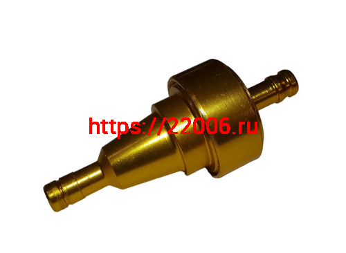 Фильтр топливный ЭКСКЛЮЗИВ в МЕТАЛЛ корпусе золотой (HF9005)