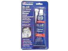 Герметик-прокладка "ABRО-Masters" силикон до +260 С ,синий  (85гр.)